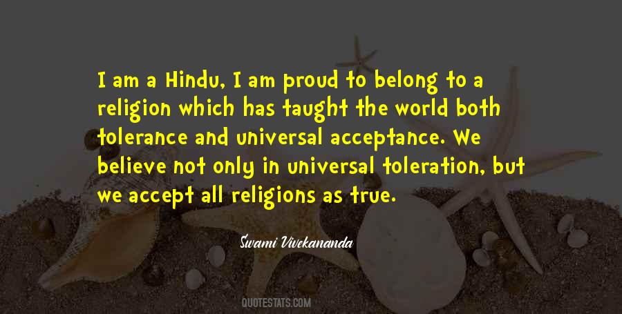 Quotes About Tolerance And Religion #1427014