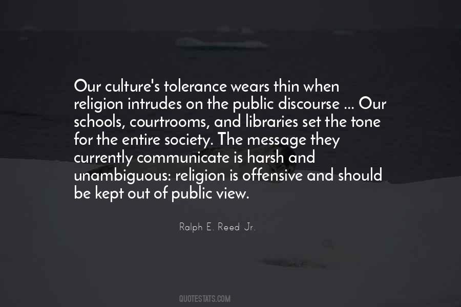 Quotes About Tolerance And Religion #1619395