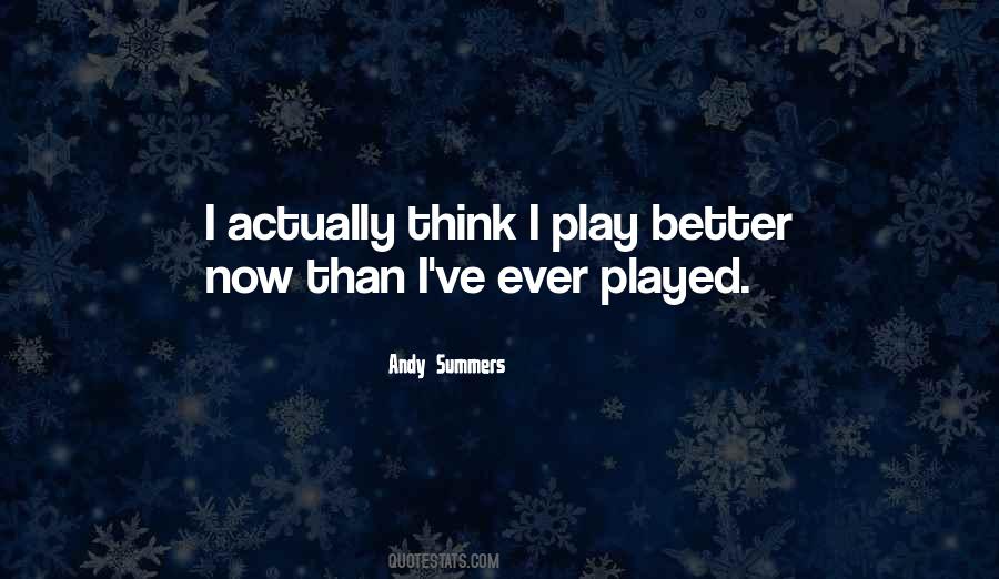 Quotes About Summers Past #149685