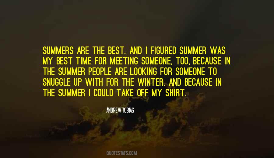 Quotes About Summers Past #29748
