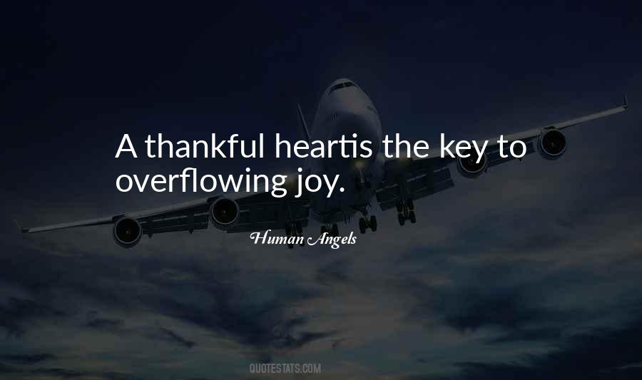 Quotes About Thankful Heart #1153293
