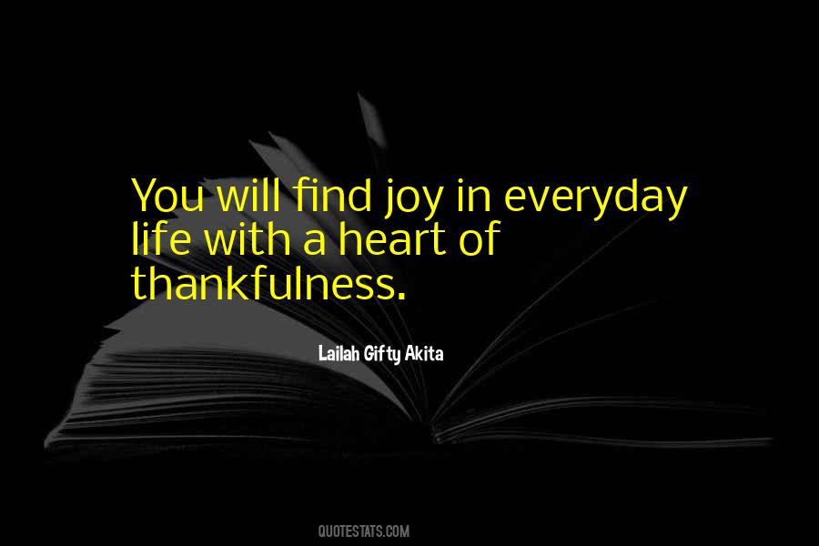 Quotes About Thankful Heart #1815030