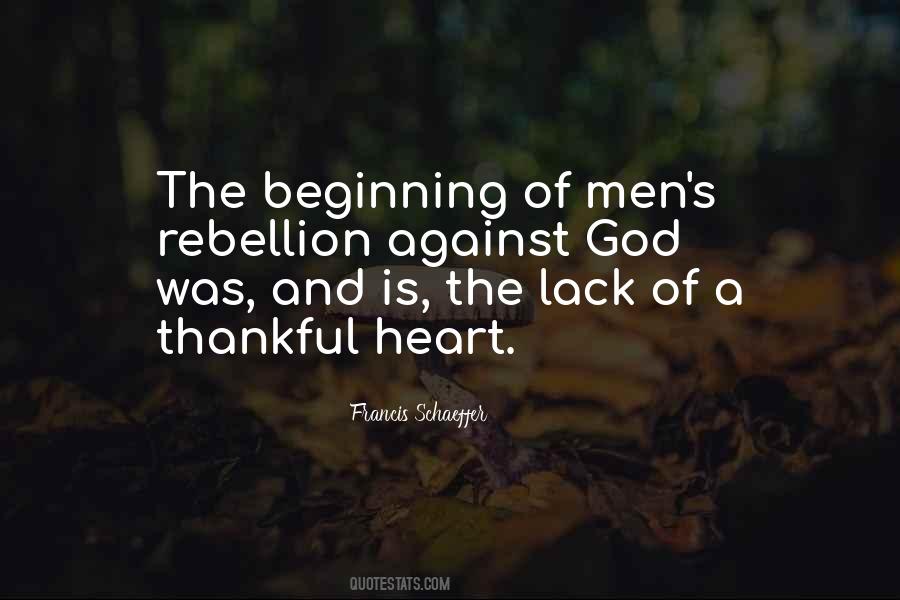 Quotes About Thankful Heart #712459