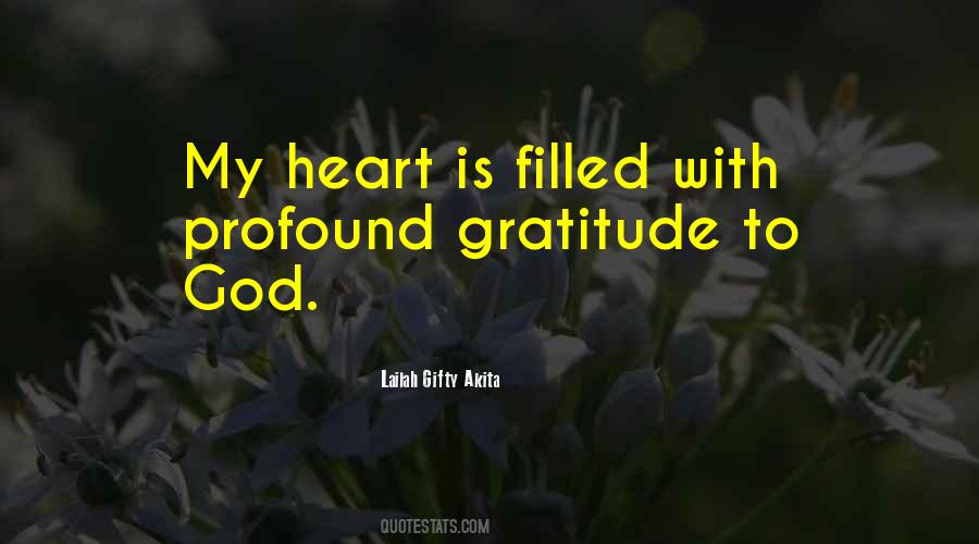 Quotes About Thankful Heart #750268