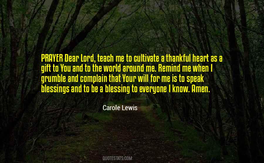 Quotes About Thankful Heart #82632