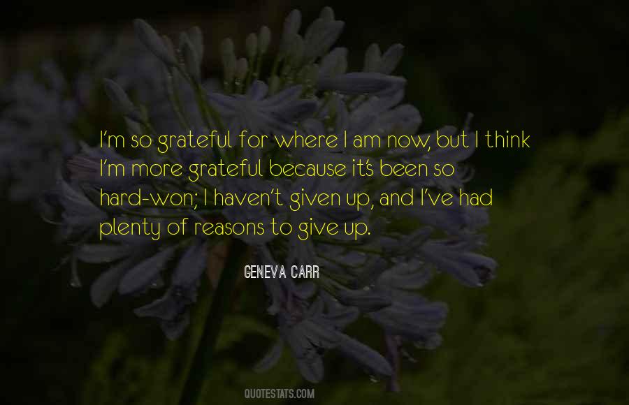 Quotes About Been Grateful #865565