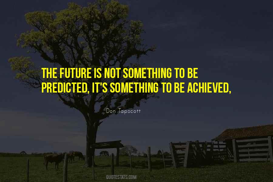 Something Achieved Quotes #1036364