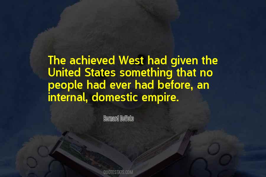 Something Achieved Quotes #500584