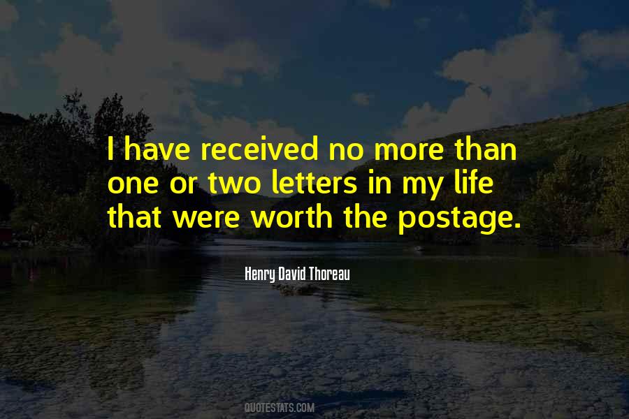 Quotes About Postage #119282