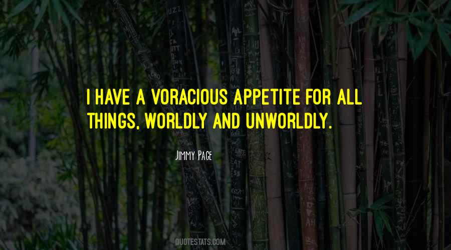 Quotes About Worldly Things #654602