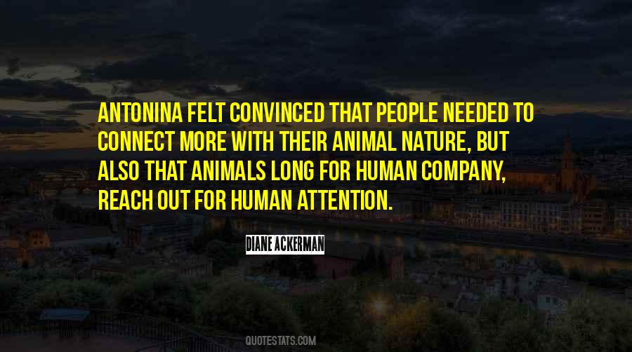 Animal Nature Quotes #1192568