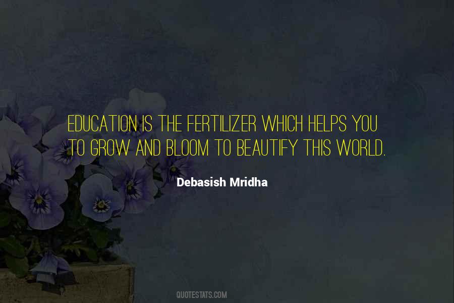 Quotes About Fertilizer #243978
