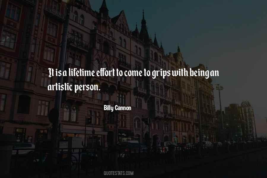 Quotes About Artistic Person #1439895