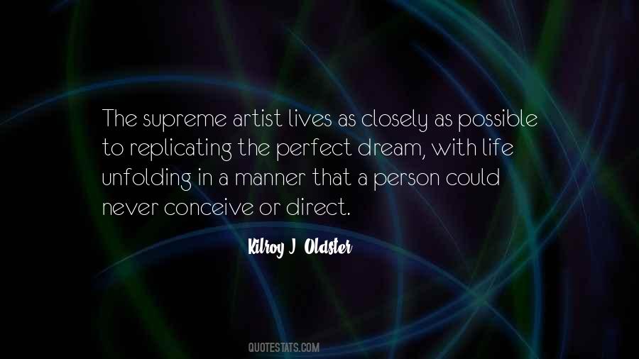 Quotes About Artistic Person #1689925