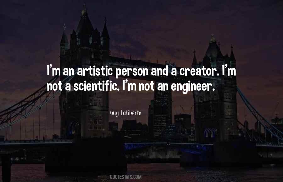 Quotes About Artistic Person #517285