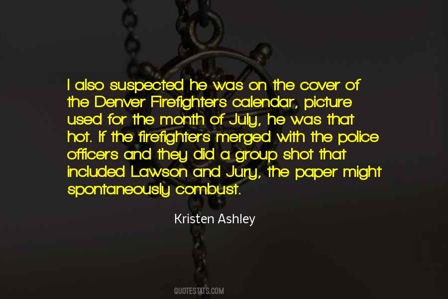 Quotes About Police And Firefighters #1869735