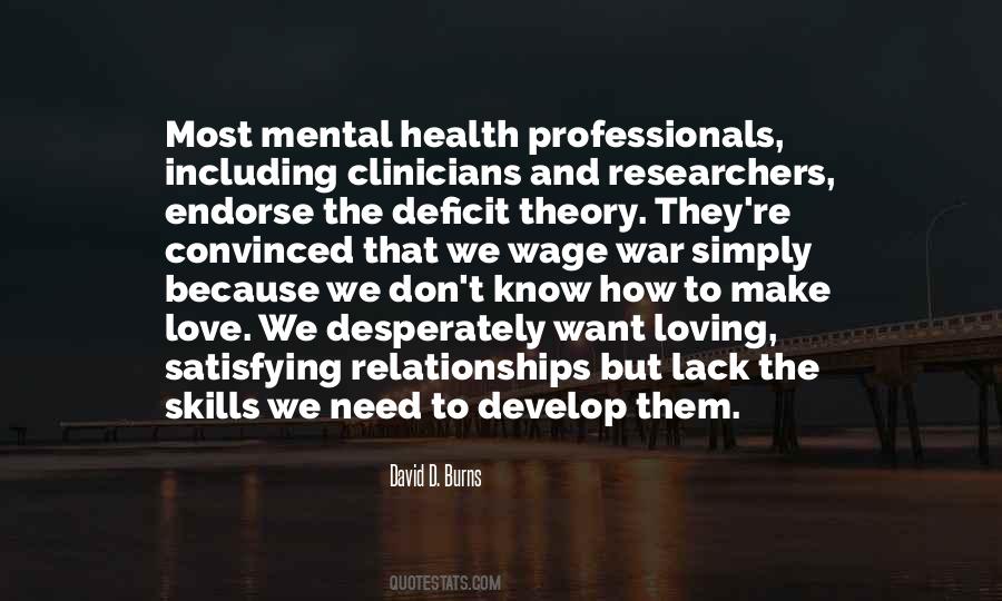 Quotes About Mental Health Professionals #150997