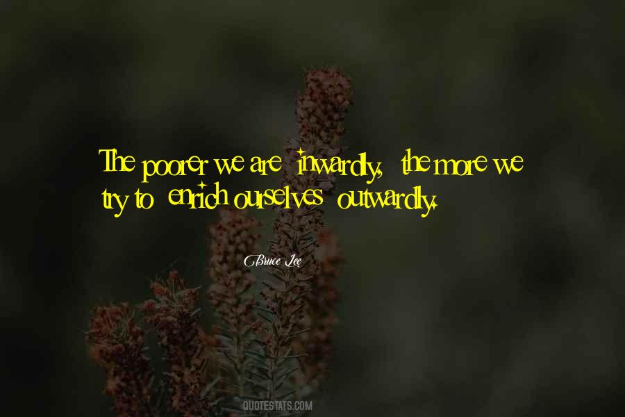 Enrich Ourselves Quotes #477966