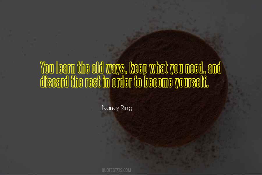 Become Yourself Quotes #406047