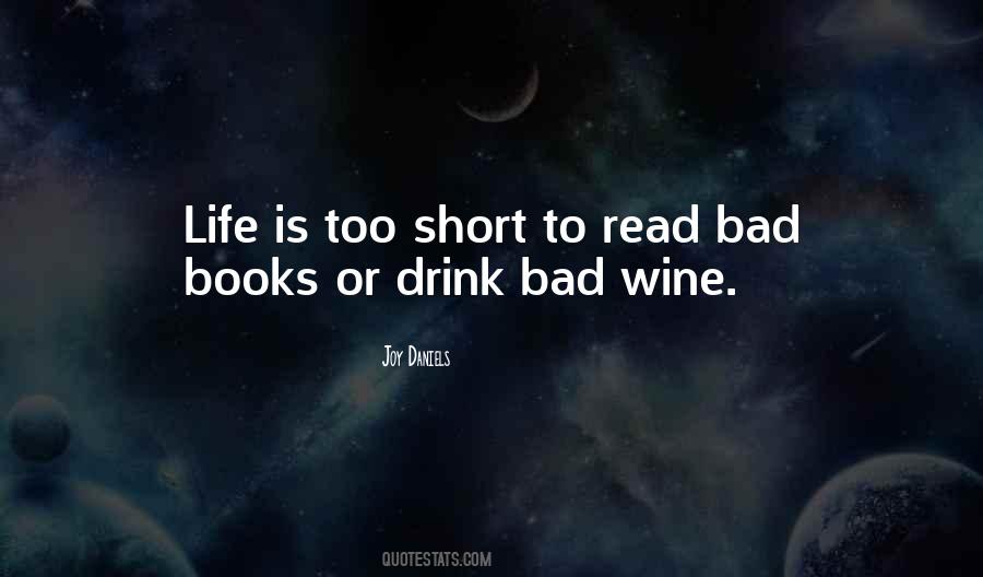 Quotes About Wine And Books #1557965