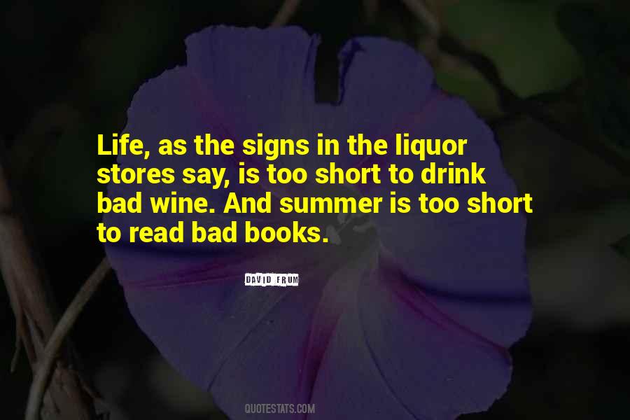 Quotes About Wine And Books #82786