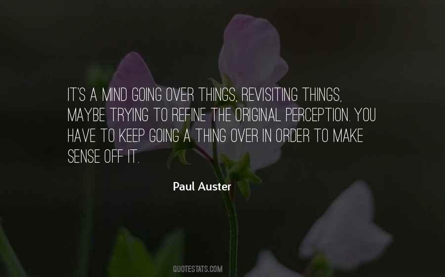 Quotes About Revisiting The Past #1780024
