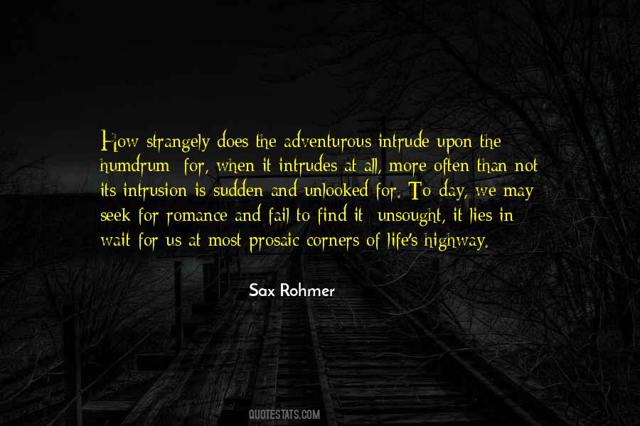 Quotes About An Adventurous Life #706765