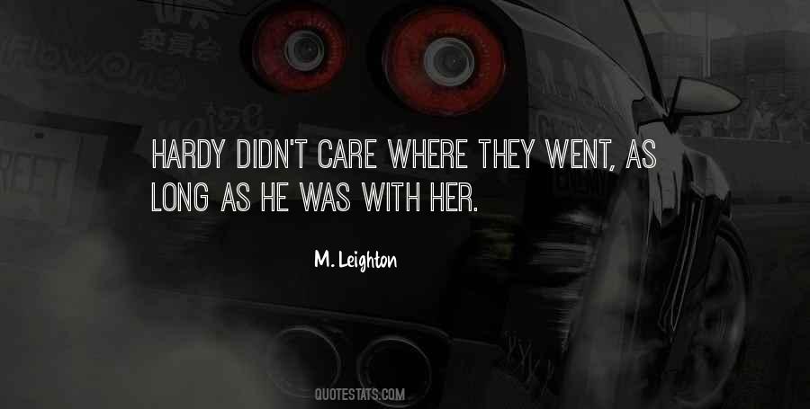Quotes About Hardy #104229 Quotes About Hardy #104229