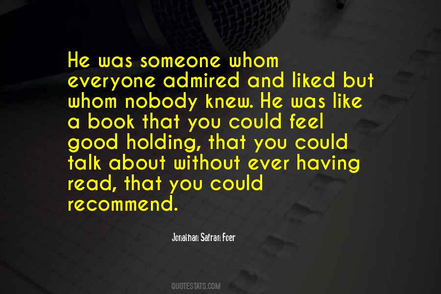 Quotes About Someone You Knew #406545