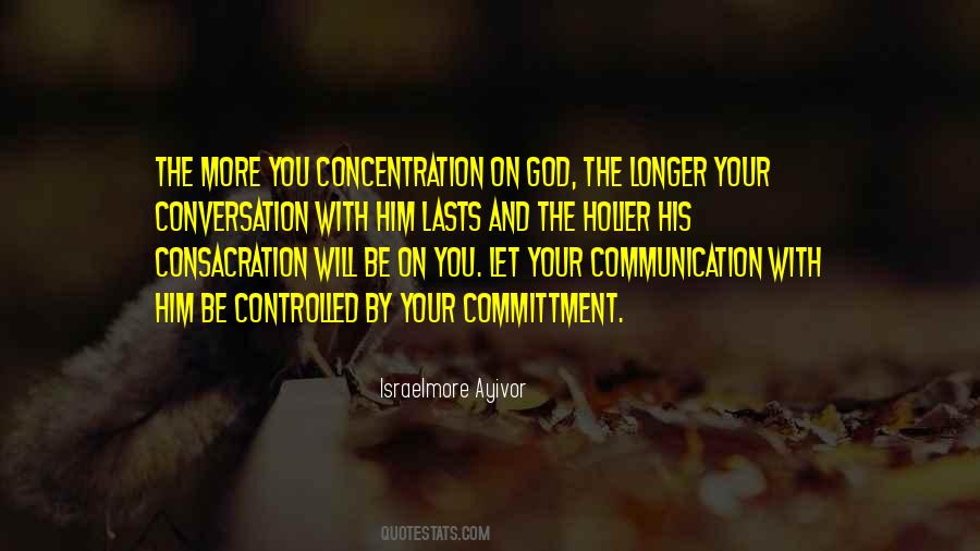 Quotes About Consecration #647685