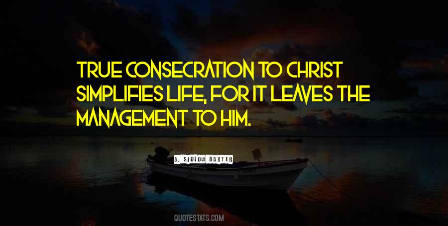 Quotes About Consecration #891257