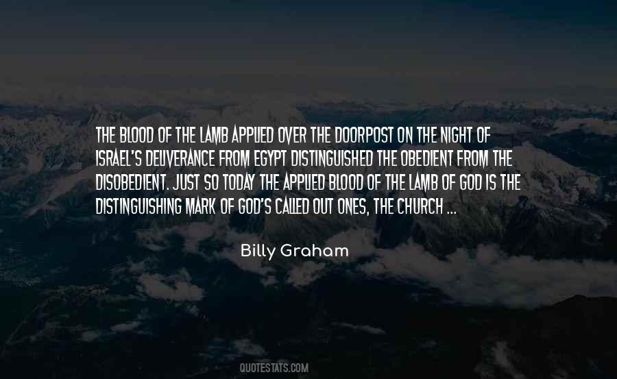 Quotes About The Blood Of The Lamb #699353