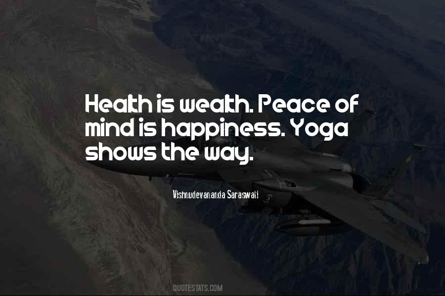 Quotes About Health Wealth And Happiness #1861253