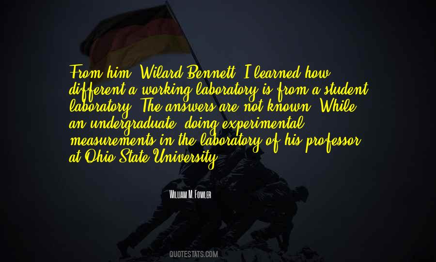 Undergraduate Student Quotes #635954