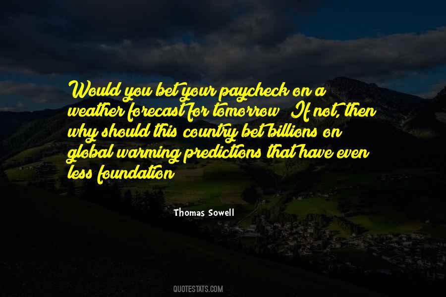 Quotes About Weather Predictions #1673099