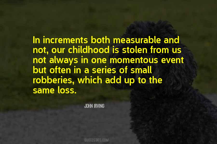 Quotes About The Loss Of Childhood #1052240