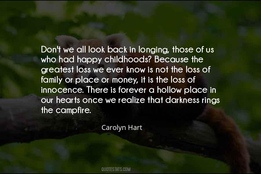 Quotes About The Loss Of Childhood #245443