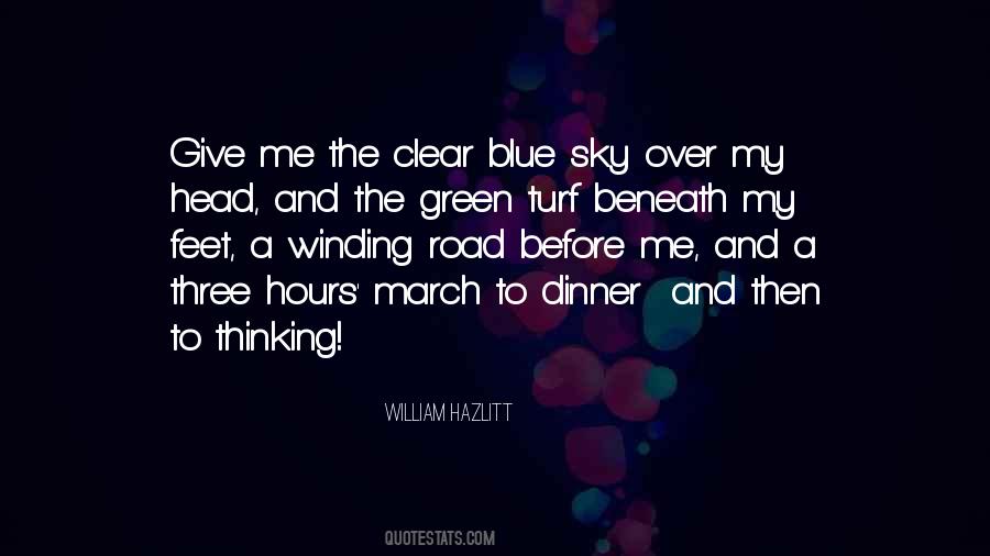 Quotes About Green And Blue #188378