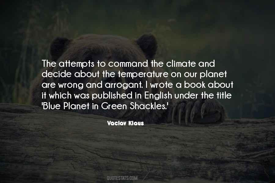 Quotes About Green And Blue #899854