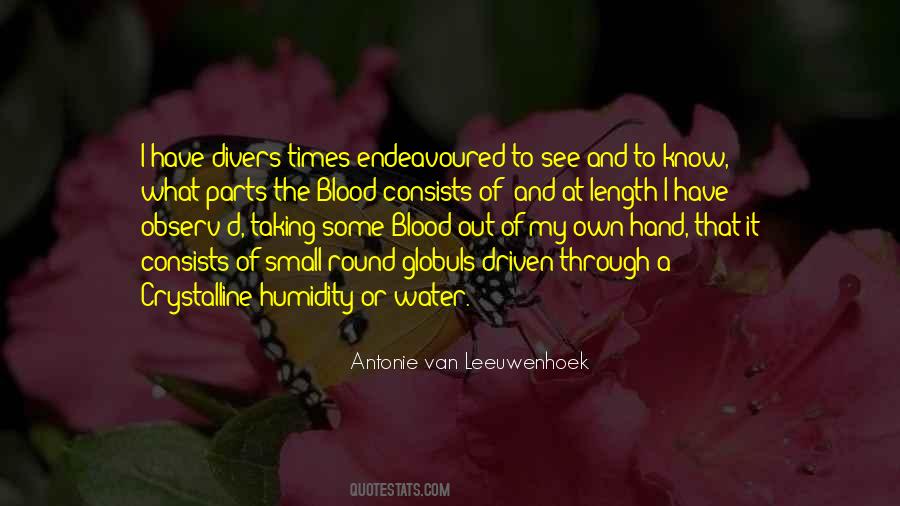 Quotes About Blood And Water #1519885