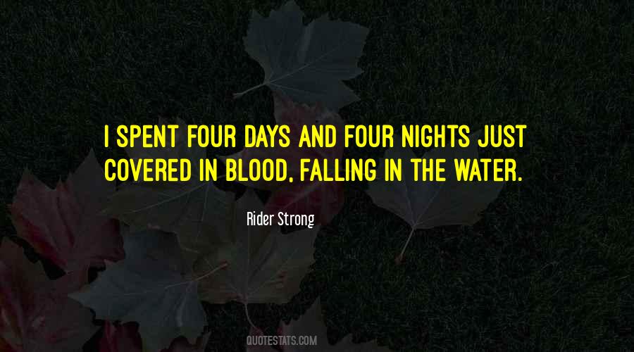 Quotes About Blood And Water #1824995