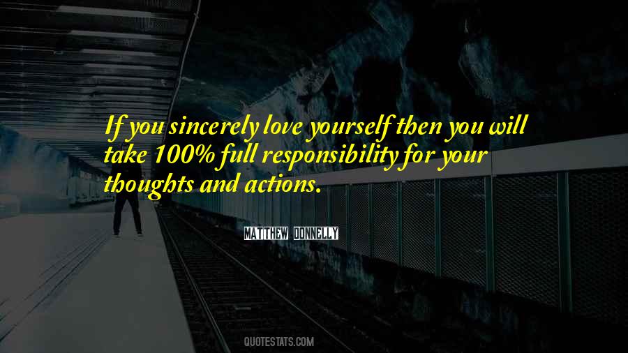 Take Responsibility For Yourself Quotes #623115