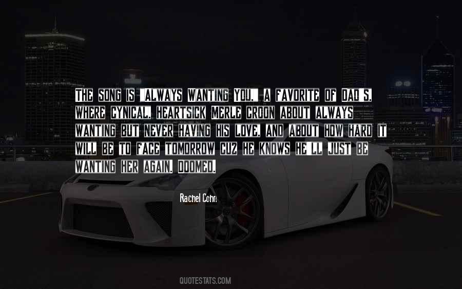 Quotes About Cynical Love #1707324