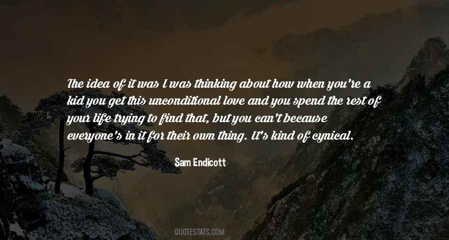 Quotes About Cynical Love #669464