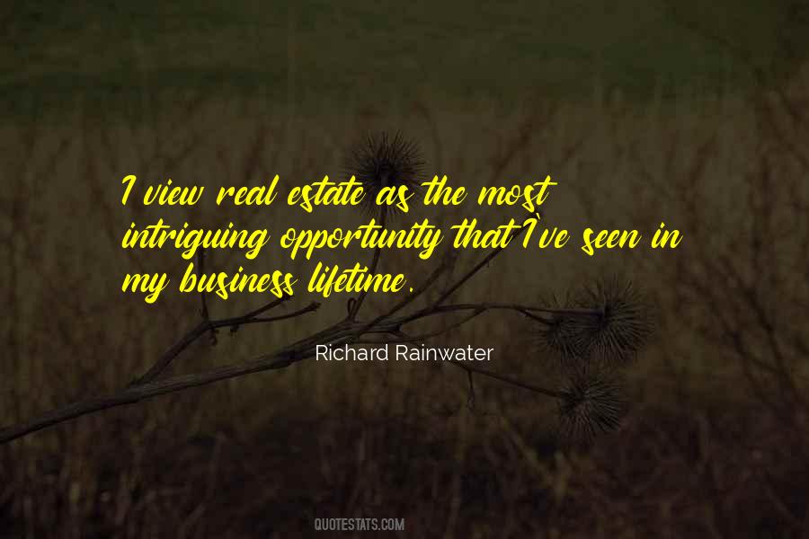 Quotes About Rainwater #165475