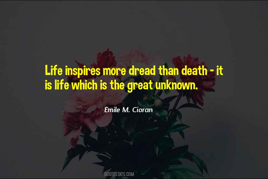 Great Unknown Quotes #1163957