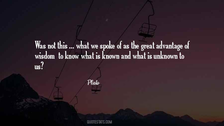 Great Unknown Quotes #229336