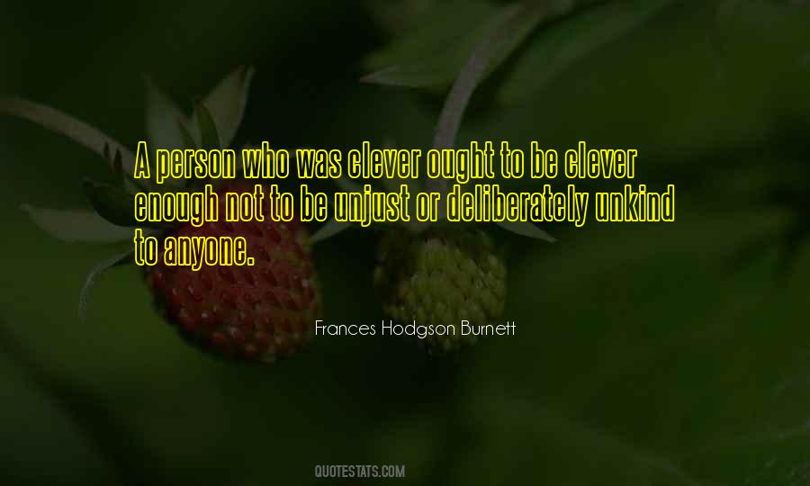 Quotes About Clever Person #1834807