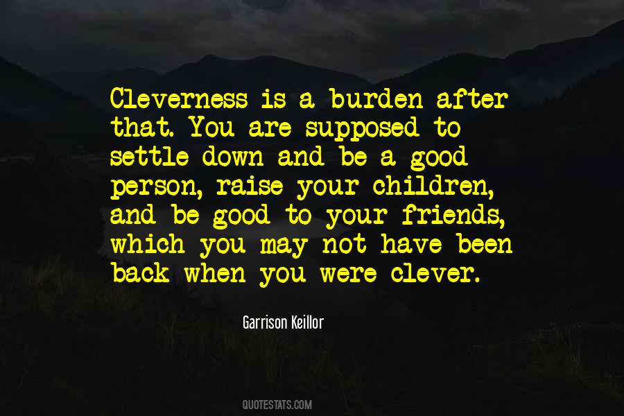 Quotes About Clever Person #709413