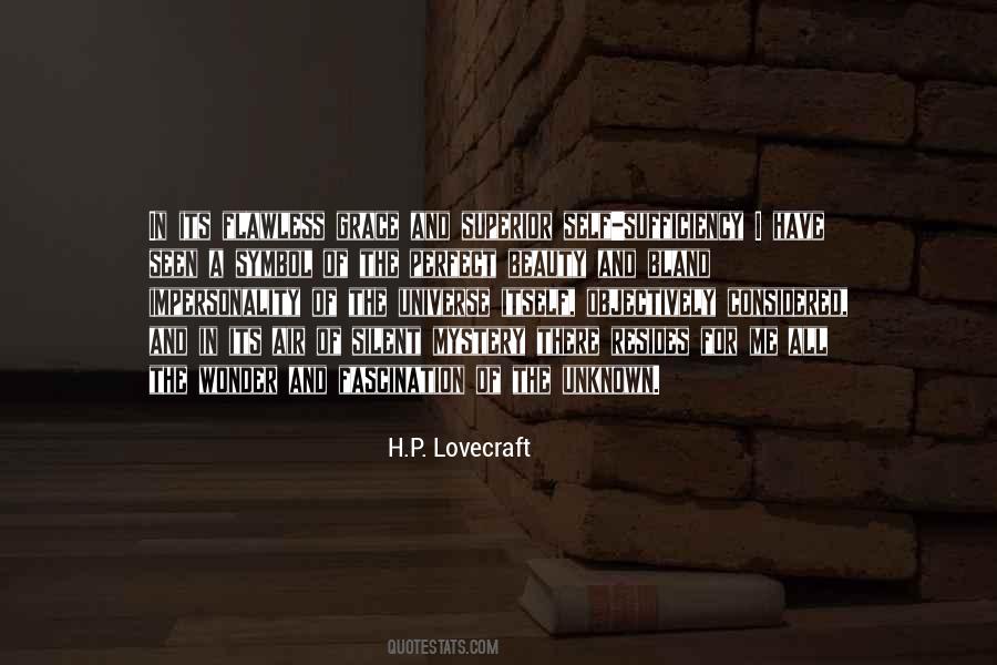 Wonder And Mystery Quotes #1003905